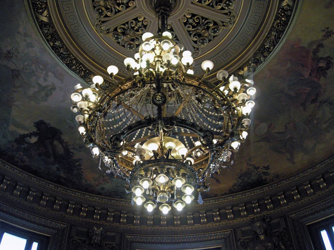 Paris Opera 07 La Grande Salle Auditorium Chandelier 